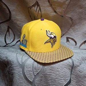 New Era LII Super Bowl Minnesota Vikings Limited Edition Snapback Hat